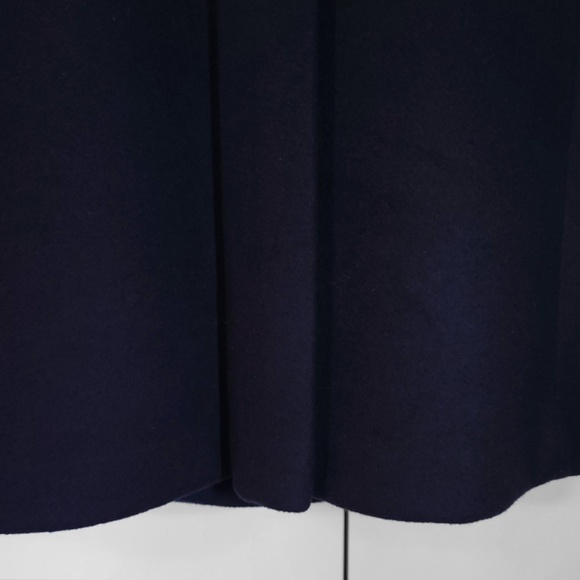 J. Crew Dark Blue Navy Double-Breasted Wool Pea Coat Women Size 6 - Picture 8 of 12